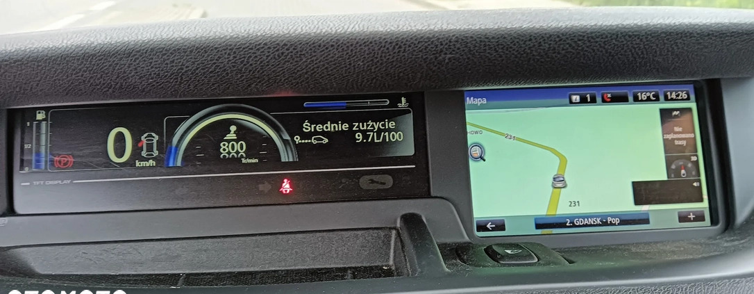 Renault Grand Scenic cena 38700 przebieg: 172000, rok produkcji 2014 z Jedlicze małe 742